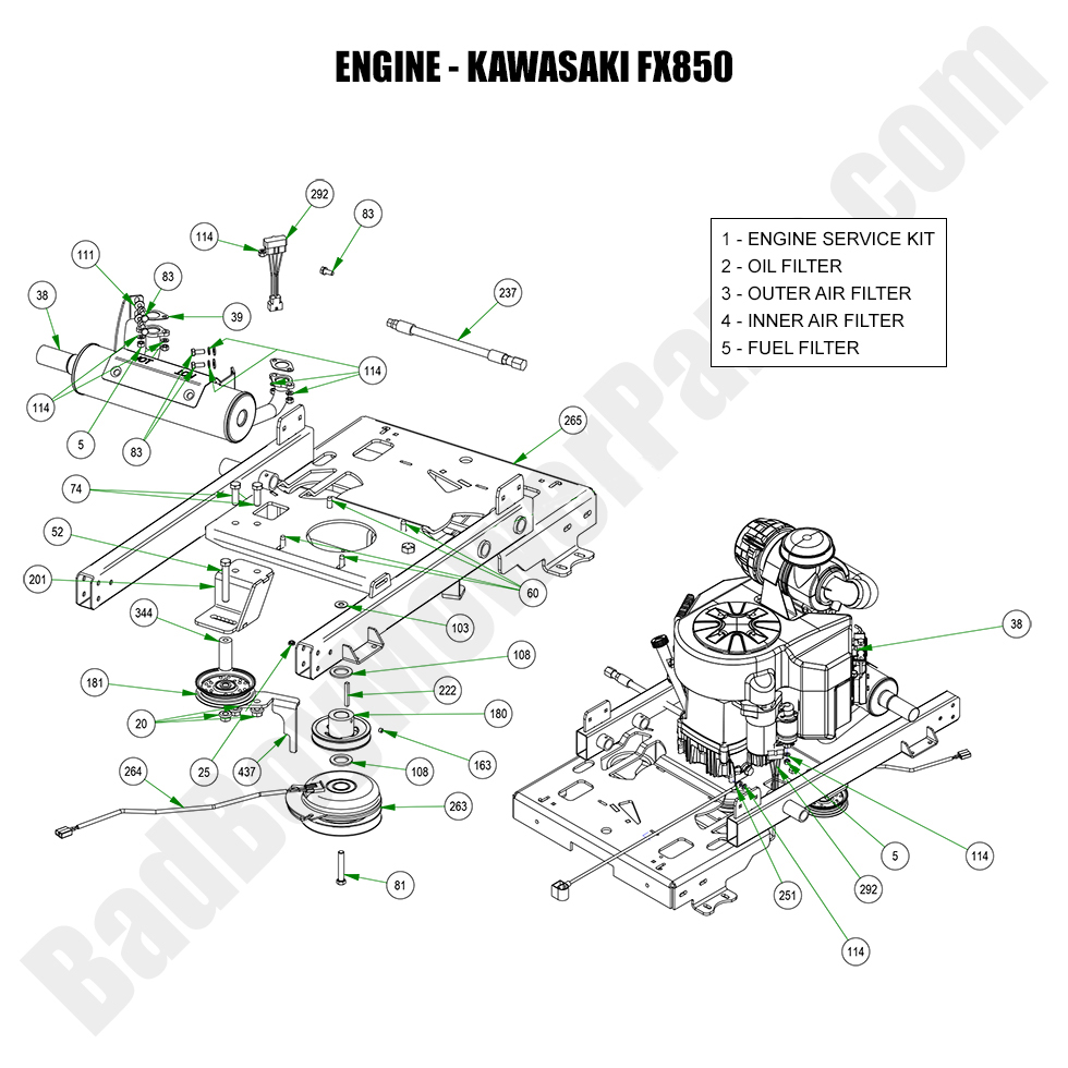 2023 Revolt Engine - Kawasaki FX850V